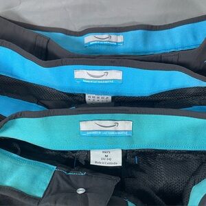 Amazon Employee Cargo Shorts Bundle of Three Men's Size Medium Black